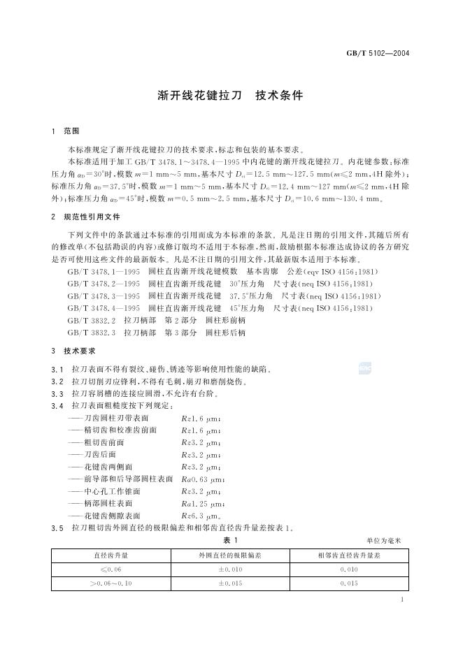 GB/T 5102-2004 标准预览