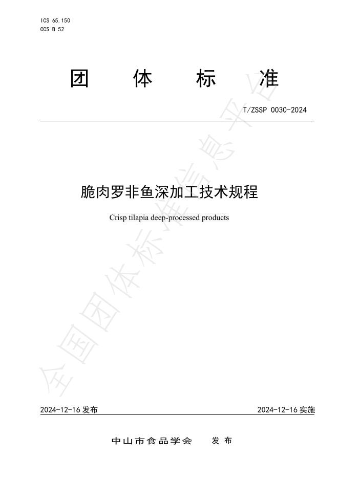 T/ZSSP 0030-2024 标准预览