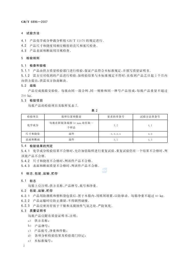 GB/T 6896-2007 标准预览