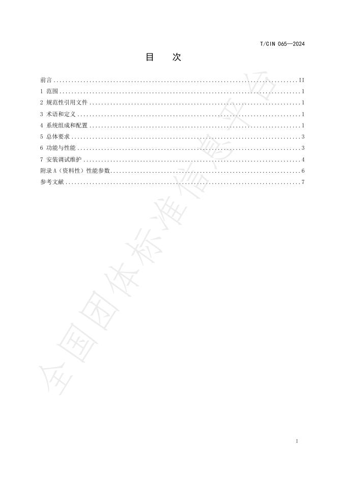 T/CIN 065-2024 标准预览