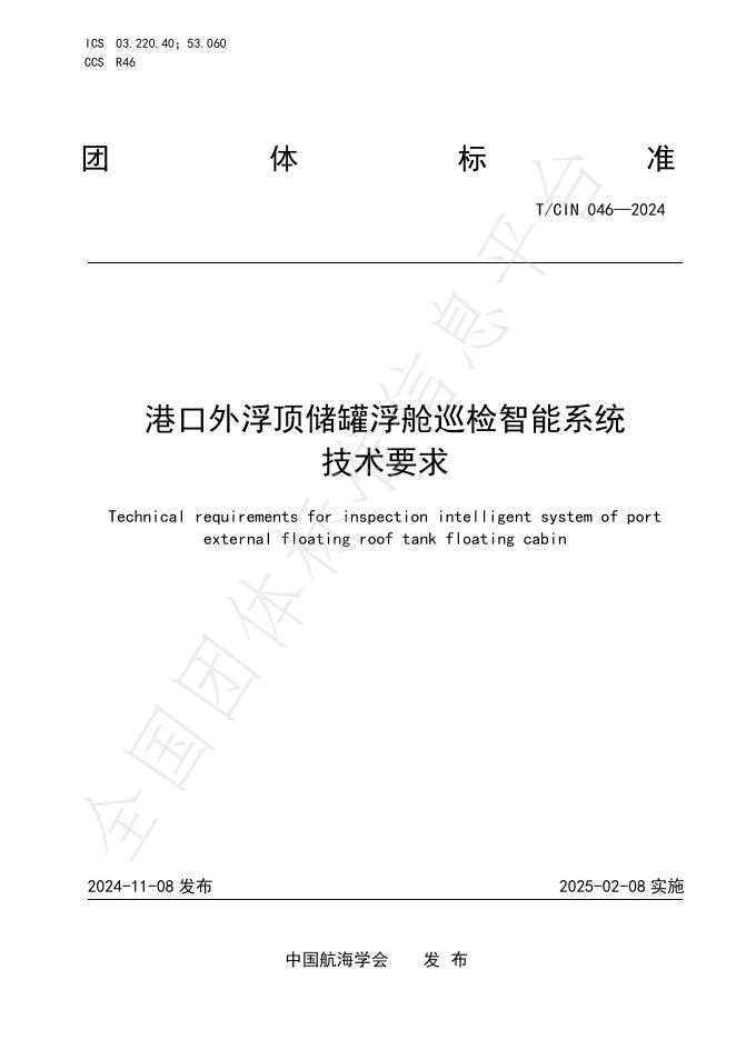 T/CIN 046-2024 标准预览