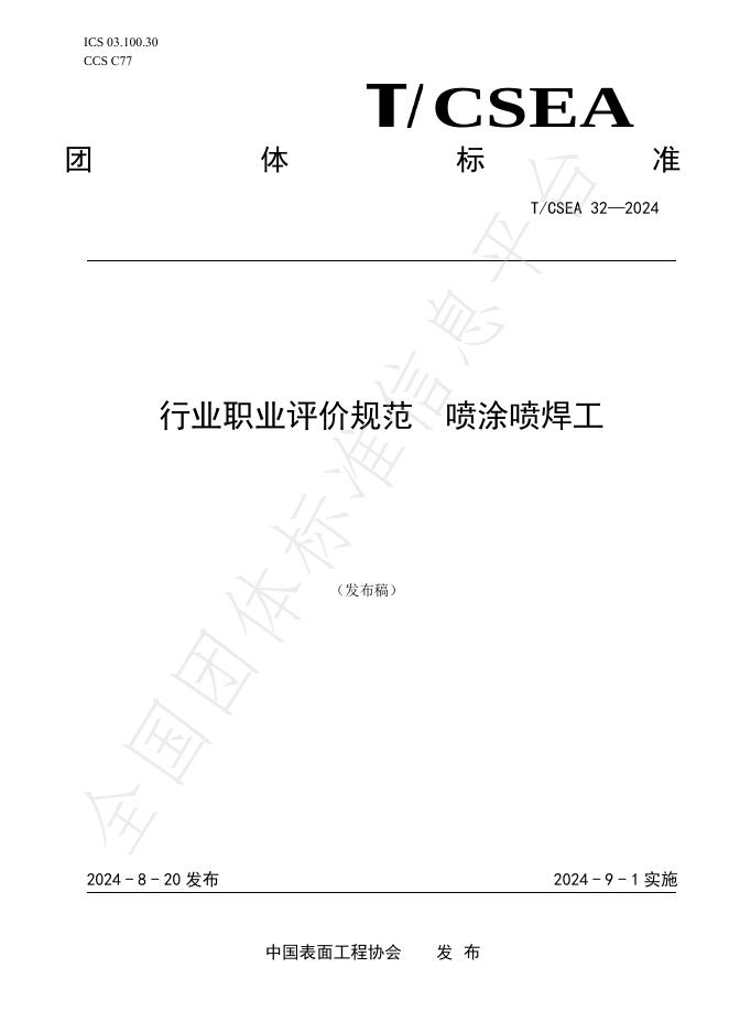 T/CSEA 32-2024 标准预览
