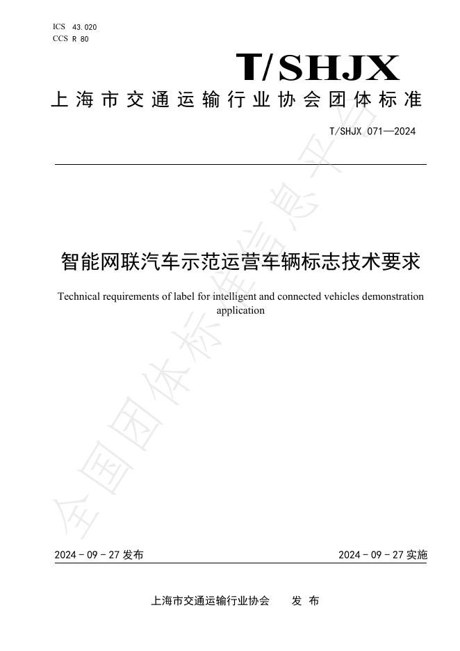 T/SHJX 071-2024 标准预览