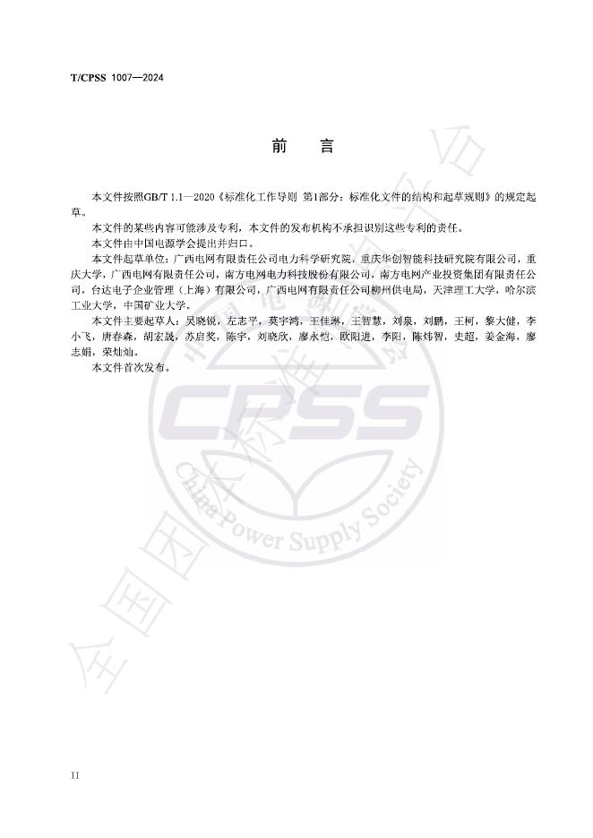 T/CPSS 1007-2024 标准预览