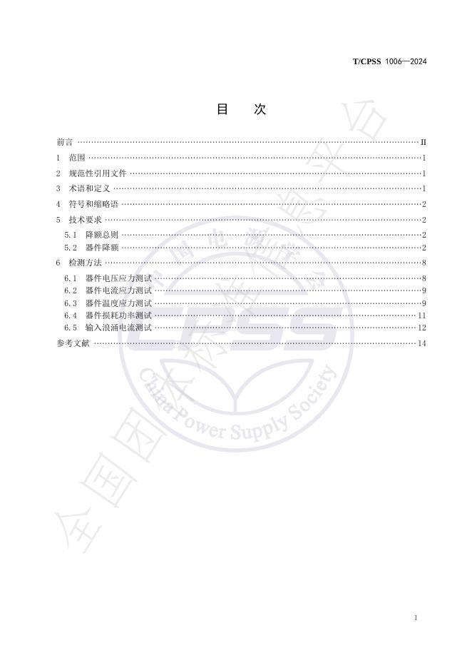 T/CPSS 1006-2024 标准预览
