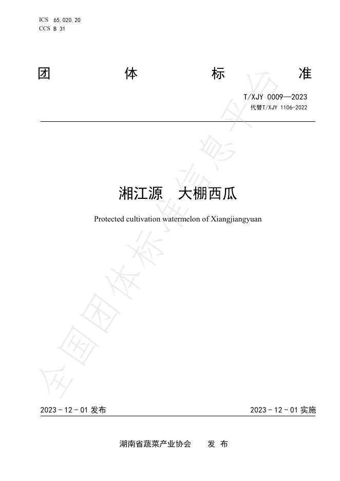 T/XJY 0009-2023 标准预览