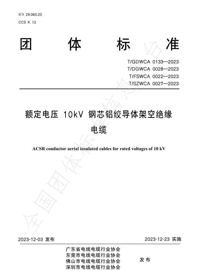 T/GDWCA 0133-2023 标准预览