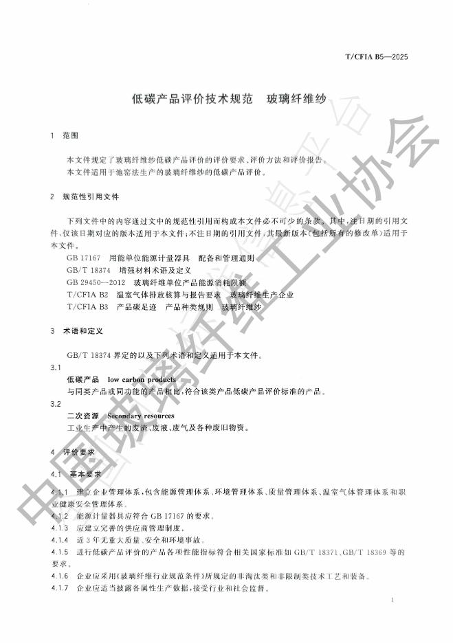 T/CFIA B5-2025 标准预览