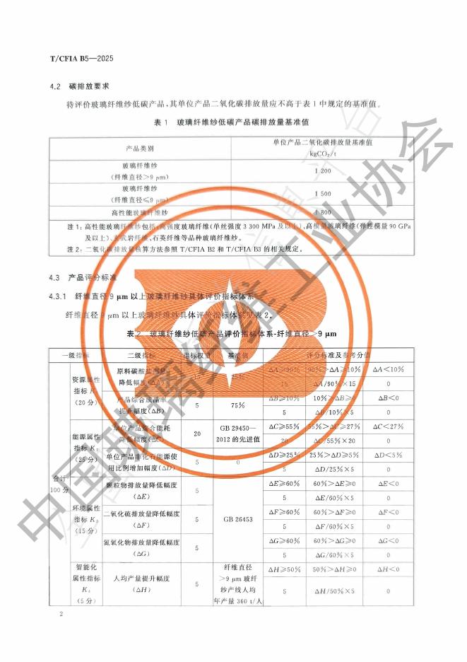 T/CFIA B5-2025 标准预览