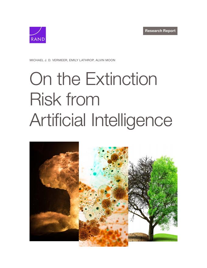 Rand兰德：2025年<em>人工智能</em>引发的人类灭绝风险：三大场景分析报告（英文版） 海报