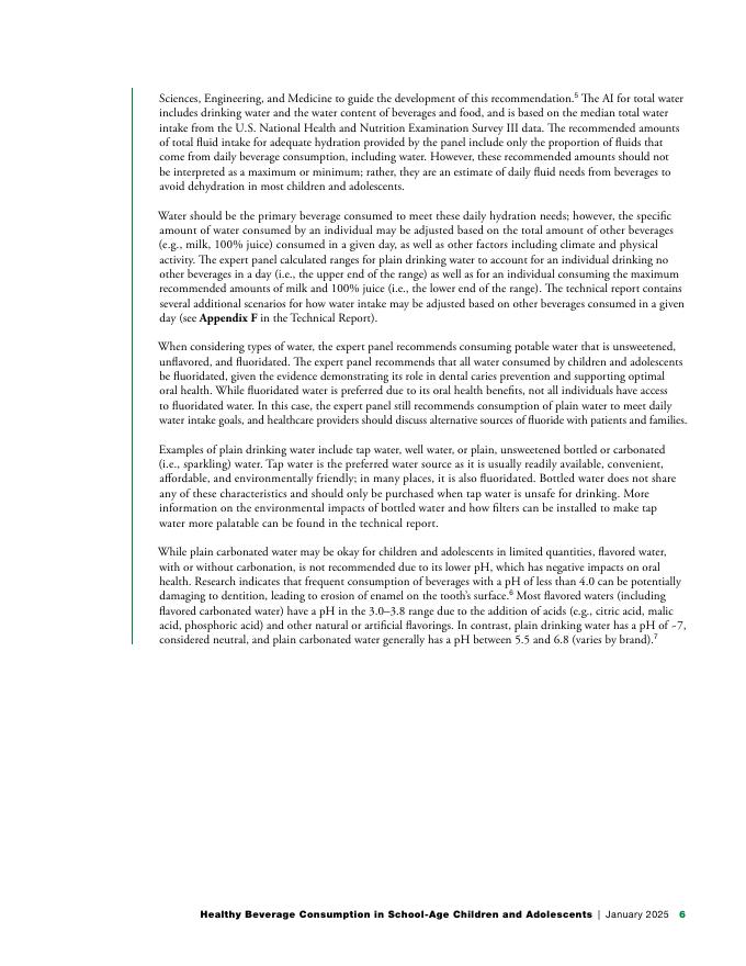 HER：2025年学龄儿童和青少年的健康饮料消费：主要国家健康与营养组织的建议报告（英文版）_第7页