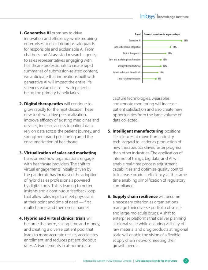 印孚瑟斯Infosys：2025年生命科学未来的趋势报告（英文版）_第7页