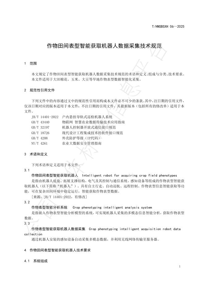 T/HNSBSXH 06-2025 标准预览