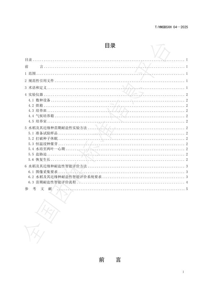T/HNSBSXH 04-2025 标准预览