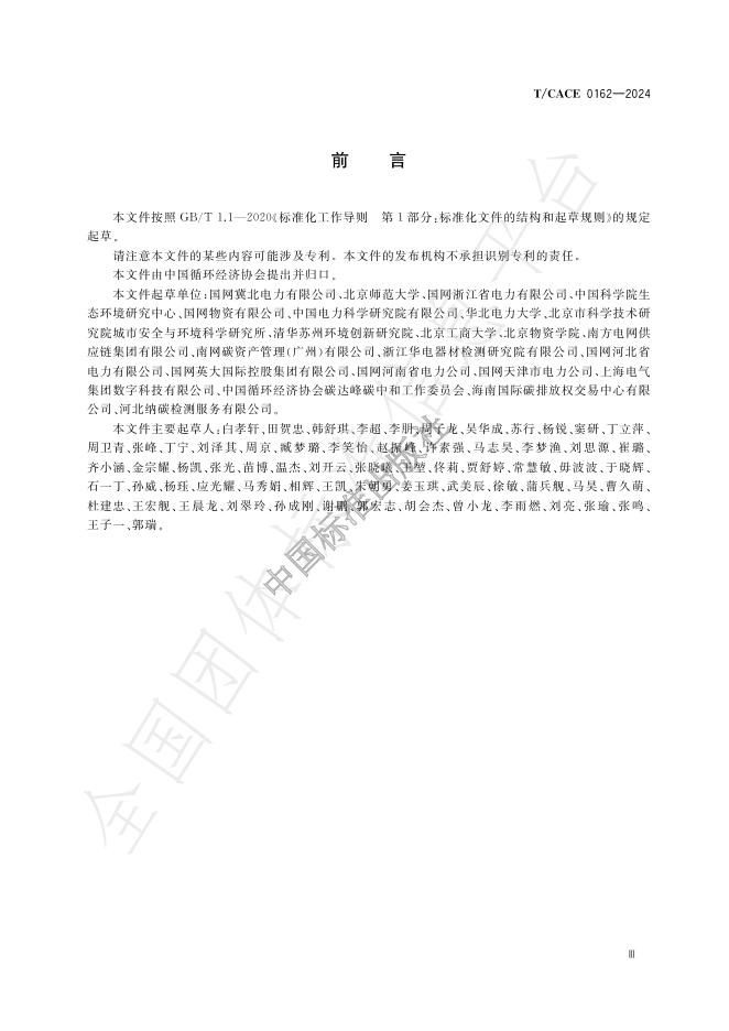 T/CACE 0162-2024 标准预览