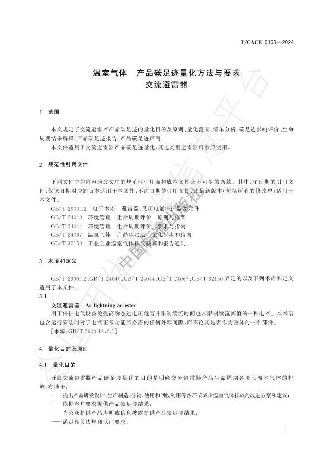 T/CACE 0160-2024 标准预览