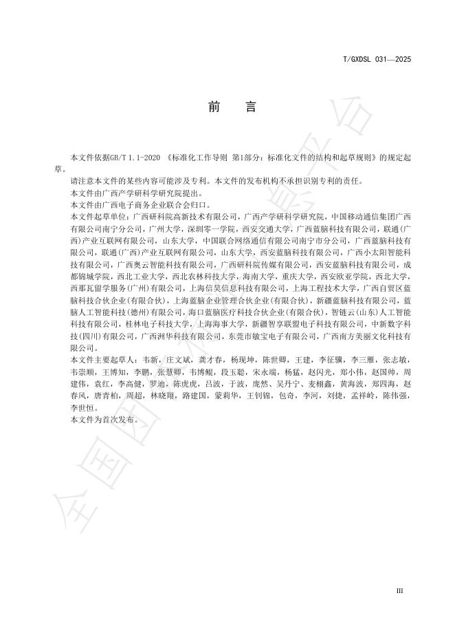 T/GXDSL 031-2025 标准预览
