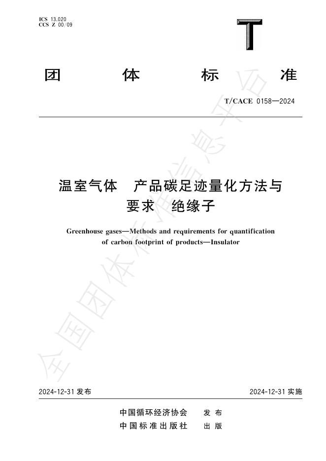 T/CACE 0158-2024 标准预览