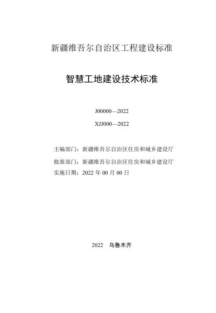XJJ 000-2022 标准预览