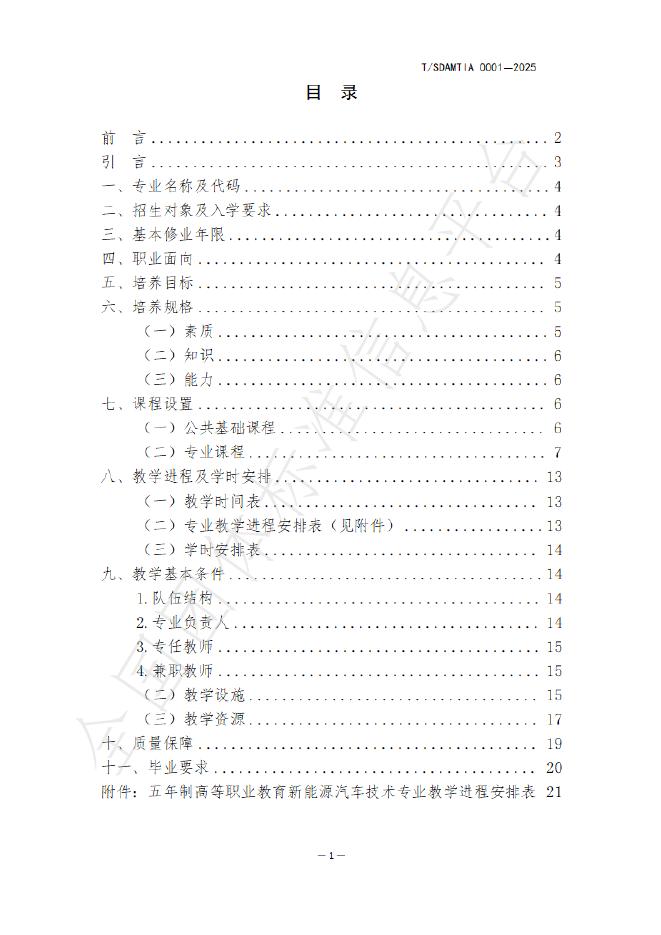 T/SDAMTIA 0001-2025 标准预览
