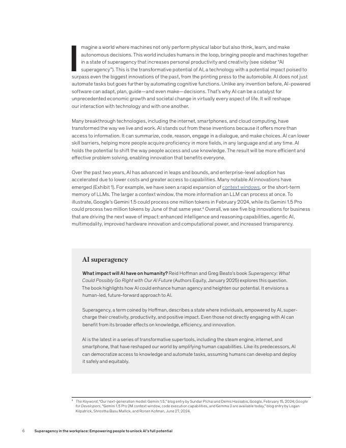 麦肯锡：2025年职场中的超级机构报告-赋能人类解锁人工智能的全部潜力（英文版）_第7页