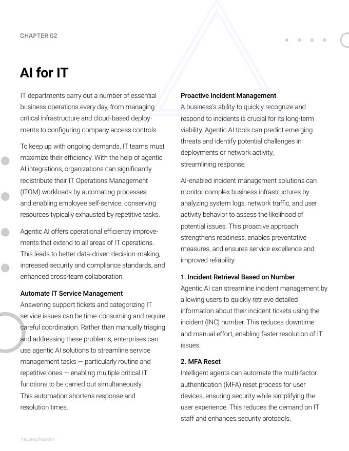 Moveworks：2025年代理型人工智能AI智能体终极指南报告：100＋企业生成式AI用例（英文版）_第10页