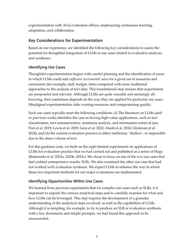 世界银行：2025年平衡创新与严谨：人工智能评估的深思熟虑整合指南报告（指导说明）（英文版）_第7页