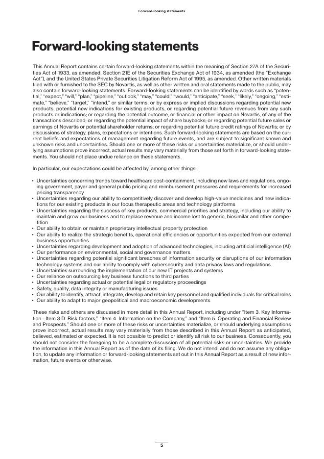诺华公司Novartis（NVS）2024年年度报告（英文版）_第9页