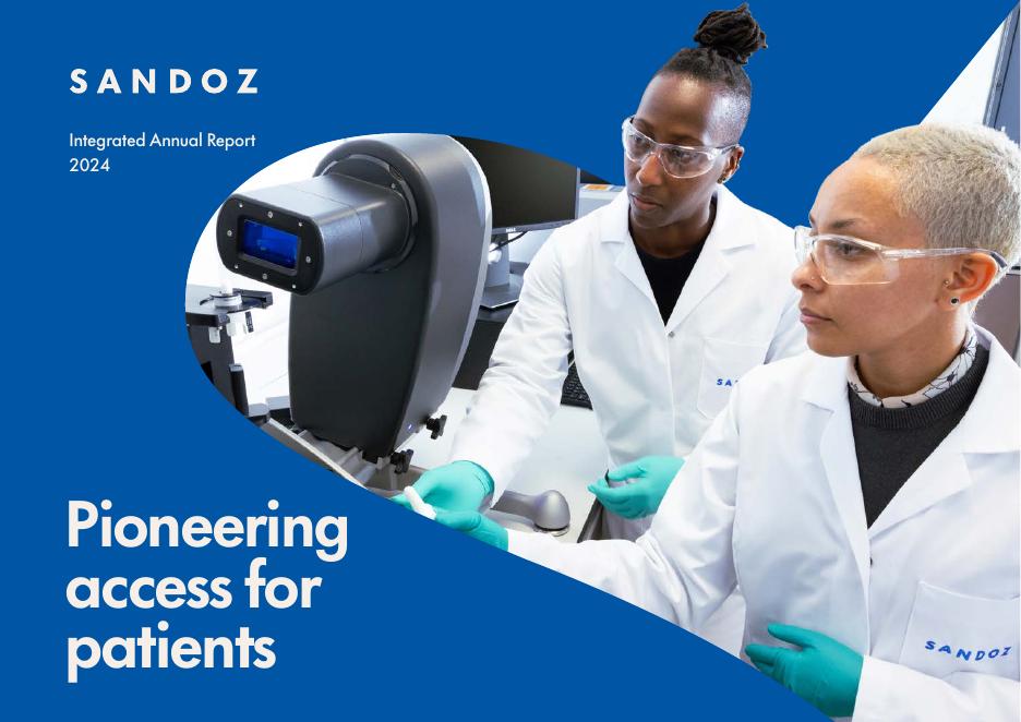 山德士Sandoz2024年综合年度报告（英文版）