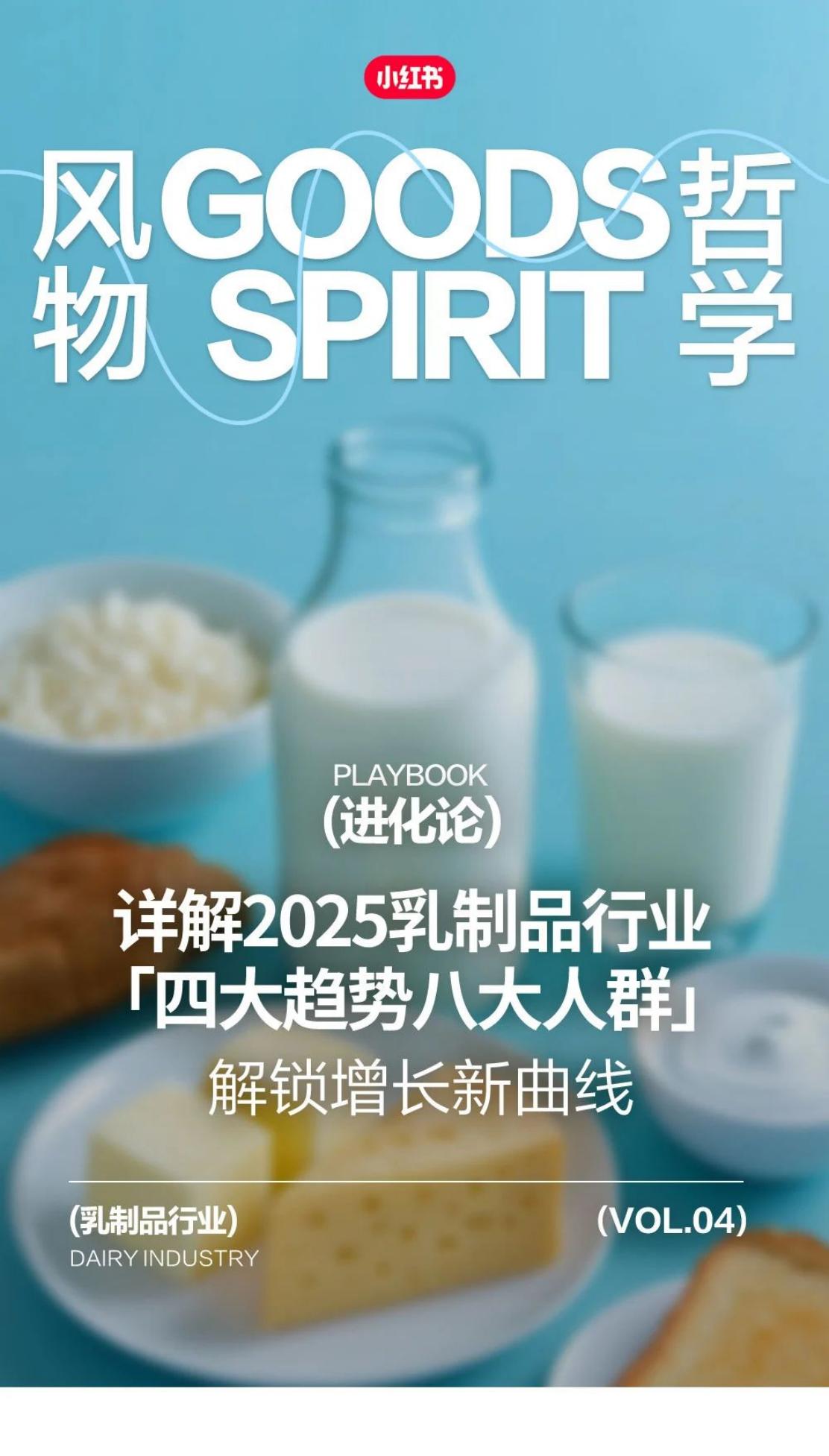 小红书：详解2025乳制品行业-四大趋势八大人群
