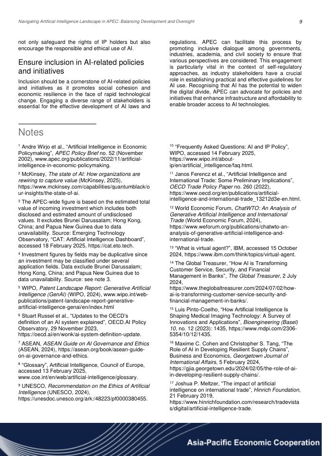 亚太经济合作组织：2025年亚太地区人工智能状况研究报告：平衡发展与监管（英文版）_第9页