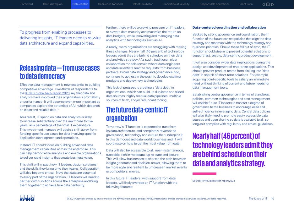毕马威：2025年未来IT：云计算与人工智能赋能时代下的IT职能进阶战略研究报告（英文版）_第10页