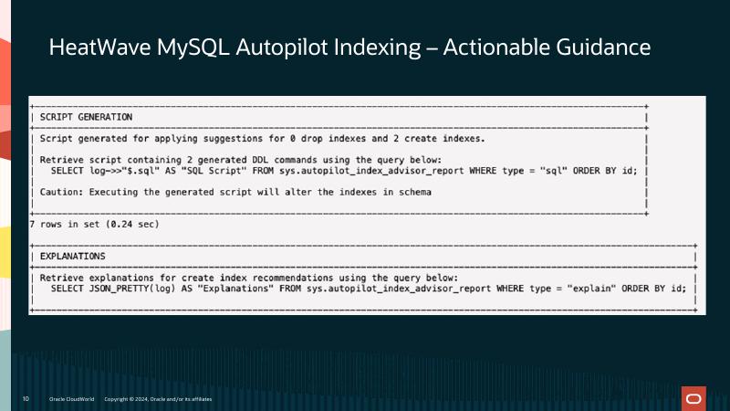 ORACLE：HeatWave MySQL用于OLTP的高可用性、自动索引和JavaScript（英文版）_第10页