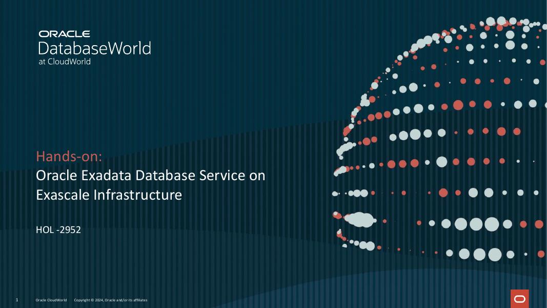 ORACLE：实践操作：Oracle Exadata数据库服务在Exascale基础设施上（英文版）
