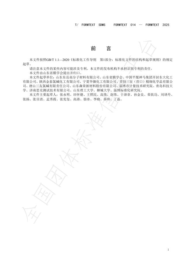 T/SDMS 014-2025 标准预览