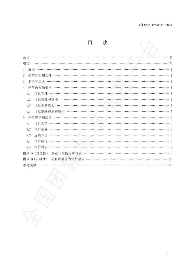 T/CSMT FW004-2024 标准预览