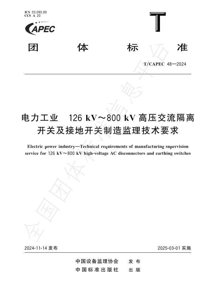T/CAPEC 48-2024 标准预览