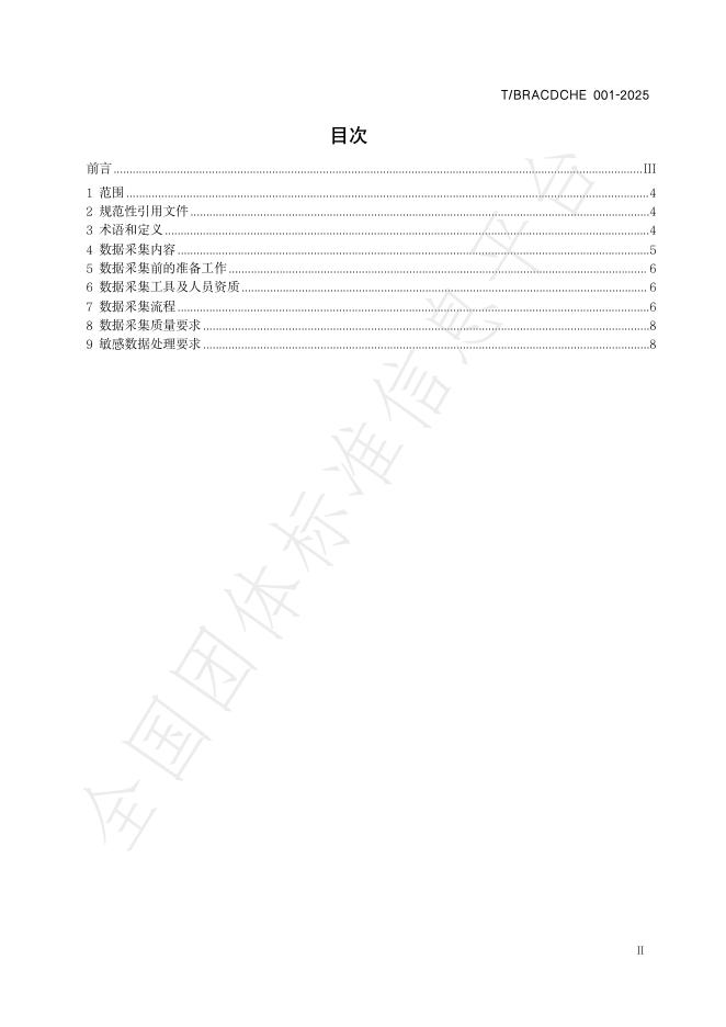 T/BRACDCHE 001-2025 标准预览