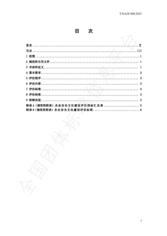 T/NAJX 008-2025 标准预览