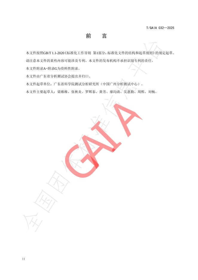 T/GAIA 032-2025 标准预览