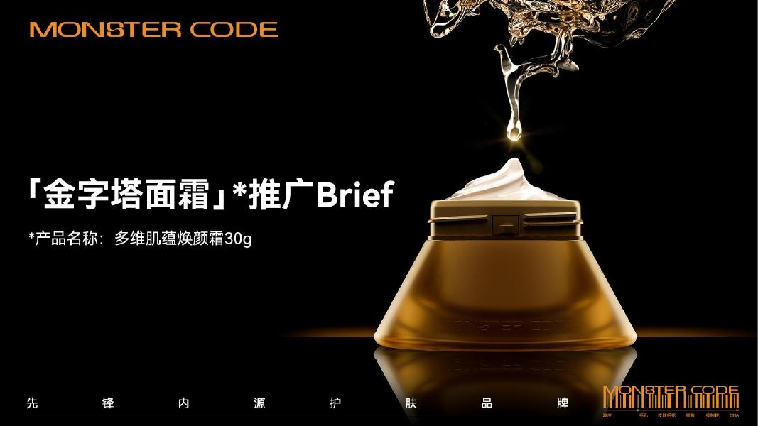 金字塔面霜营销推广Brief方案