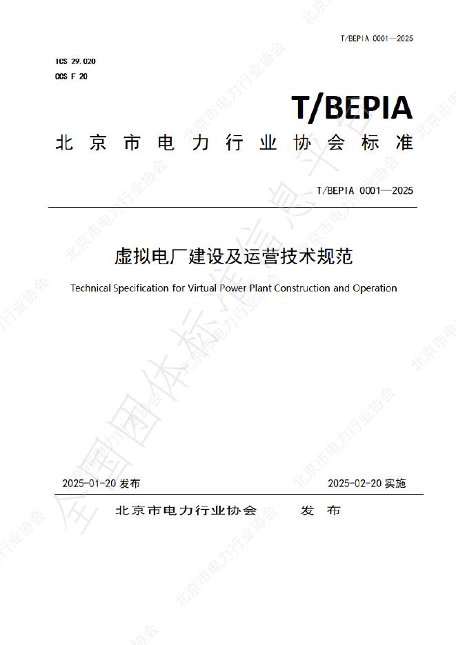 T/BEPIA 0001-2025 标准预览