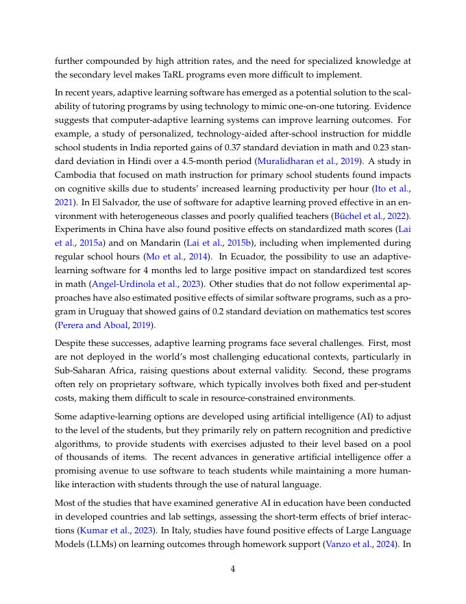 世界银行：从黑板到聊天机器人：评估生成性人工智能对尼日利亚学习成果的影响（英文版）_第6页