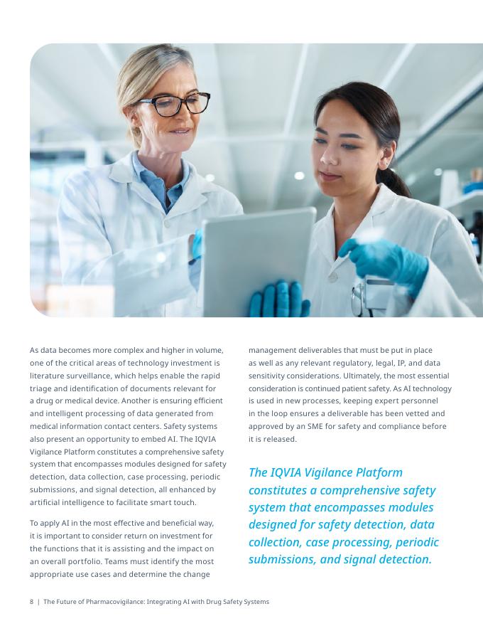 艾昆纬：2025年药物警戒的未来：人工智能与药物安全系统的融合应用白皮书（英文版）_第8页