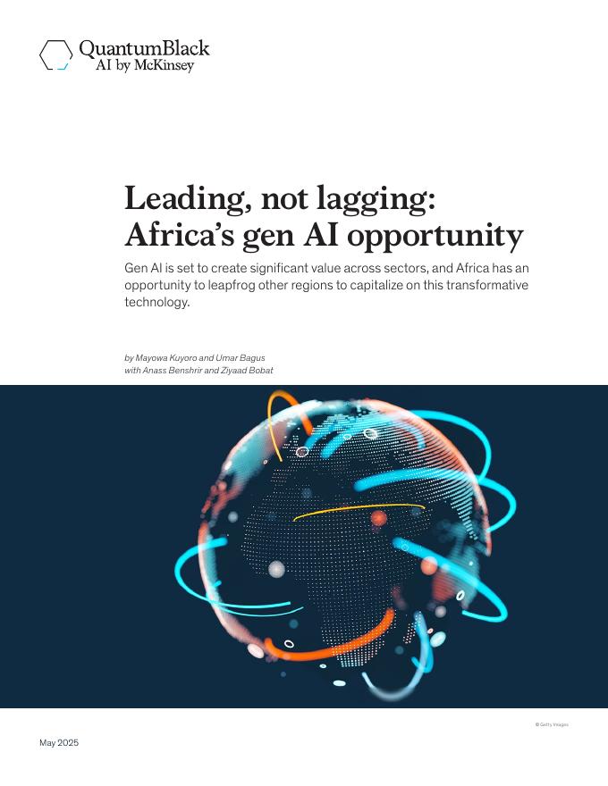 麦肯锡：2025年非洲的生成式<em>人工智能</em>机遇报告（英文版） 海报