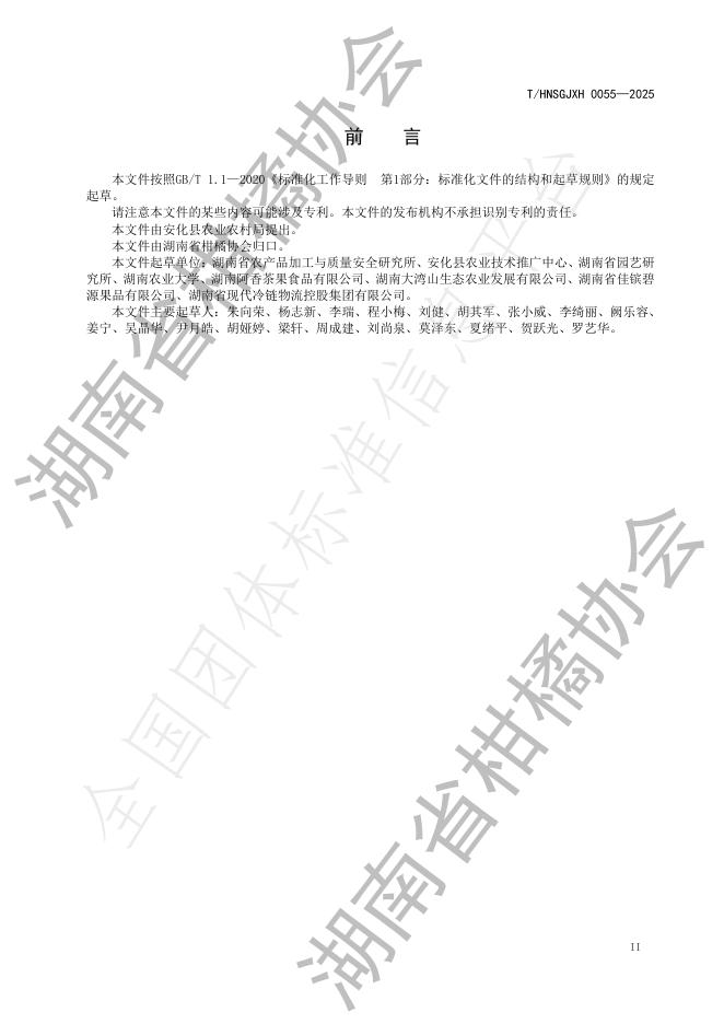 T/HNSGJXH 0055-2025 标准预览