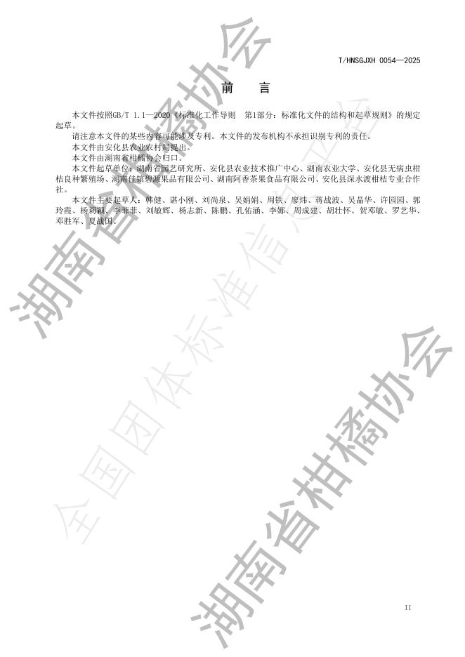 T/HNSGJXH 0054-2025 标准预览