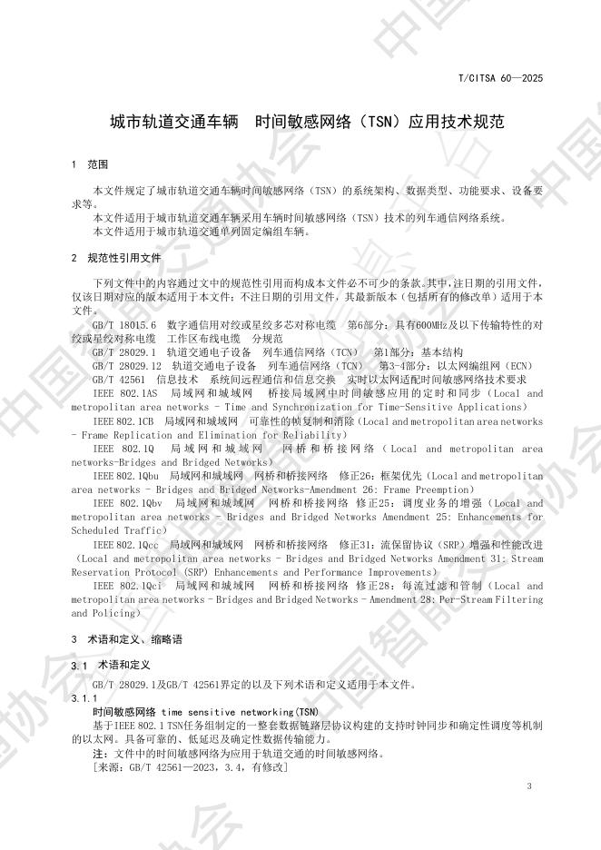T/CITSA 60-2025 标准预览