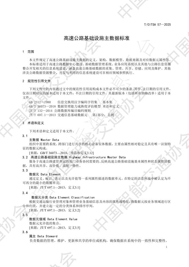 T/CITSA 57-2025 标准预览