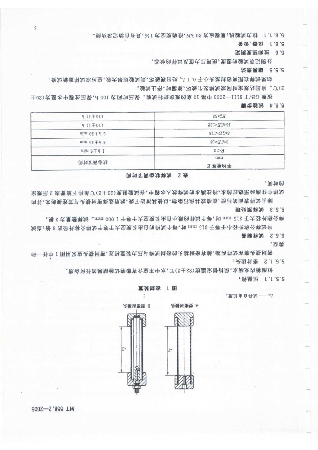 MT 958.2-2005 标准预览